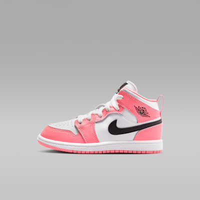 Jordan 1 Mid Little Kids' Shoes. Nike.com